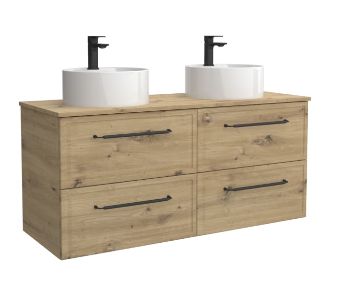 Conjunto mueble de baño Salgar Runa con lavabo sobre encimera Principal 1