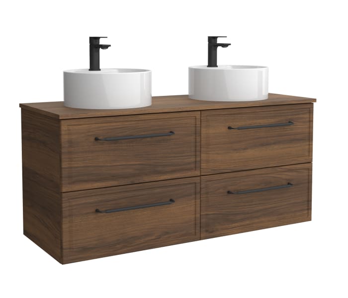 Conjunto mueble de baño Salgar Runa con lavabo sobre encimera Principal 5