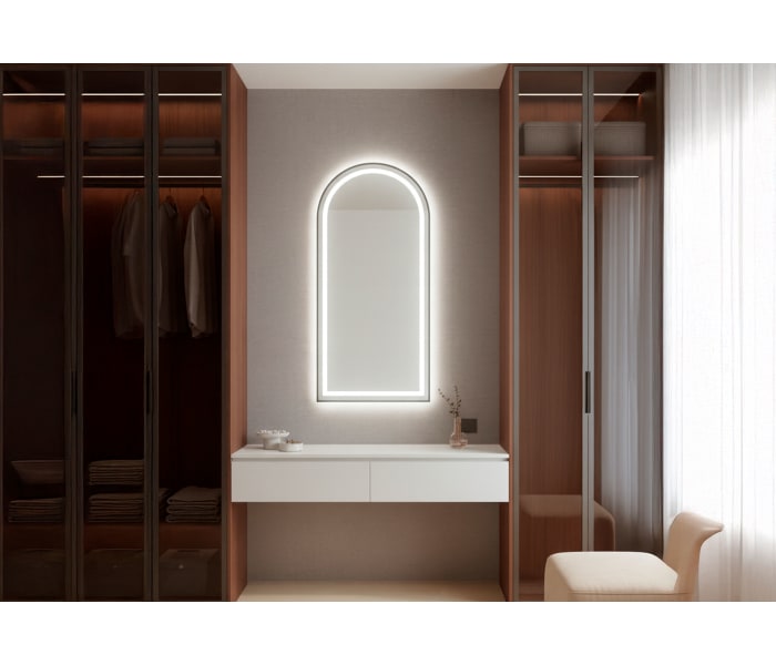 Espejo de baño con luz LED Bruntec Camelot Principal 1