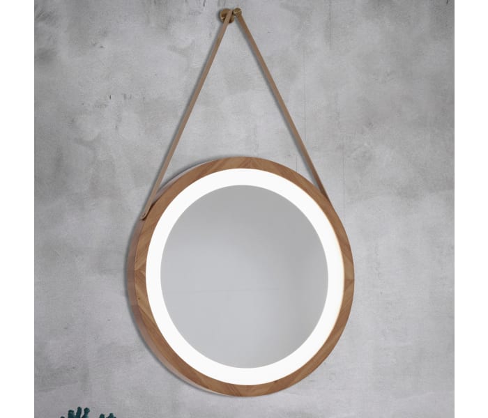 Espejo de baño con luz LED Bruntec Bamboo Principal 0