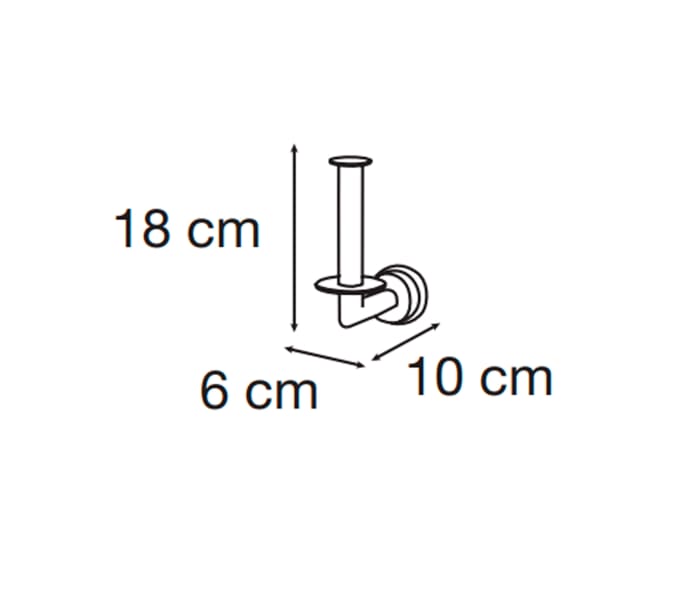 Portarrollos de baño Mediterranea de baño Arena Croquis 1