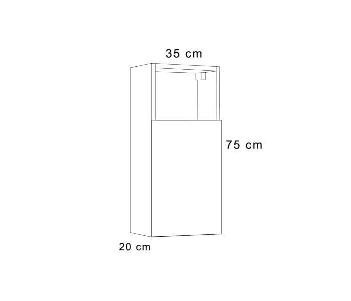 Columna de baño Bruntec Etna Croquis 4