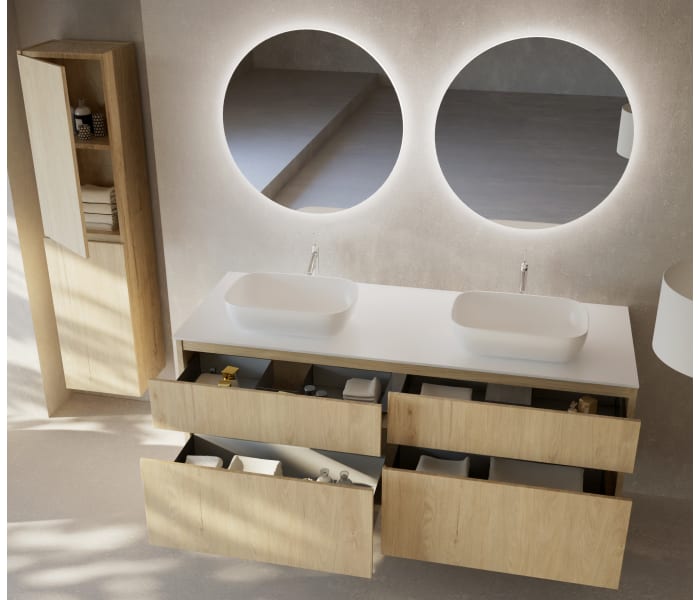 Columna madera maciza Bruntec Alpes 17 Ambiente 2