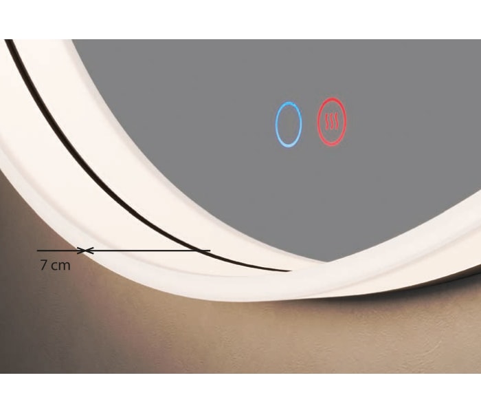 Espejo de baño con luz LED Ledimex Bari Detalle 4