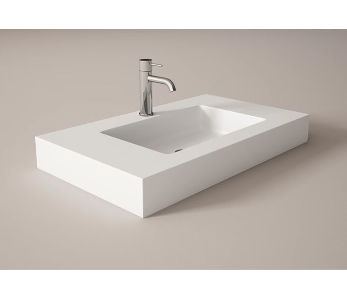 Conjunto mueble de baño Viso con lavabo Solid y cajonera Nomad Detalle 10