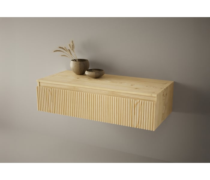 Cajonera con encimera de madera Bruntec Alpes Principal 1