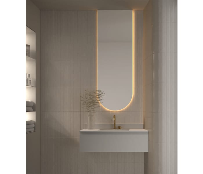 Espejo de baño con luz LED de Eurobath, Mauricio Principal 1