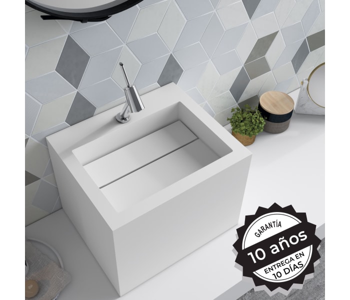 Lavabo sobre encimera Bruntec Compac opción 4