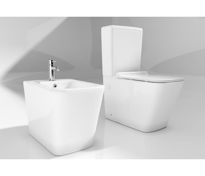 Pack inodoro + bidé Bruntec Square Principal 1