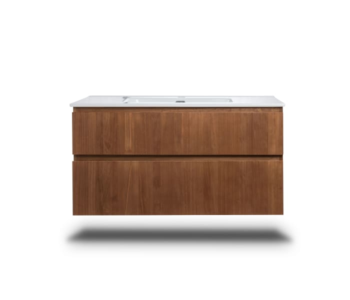 Conjunto de mueble de baño madera maciza Bruntec Alpes 17 Detalle 3