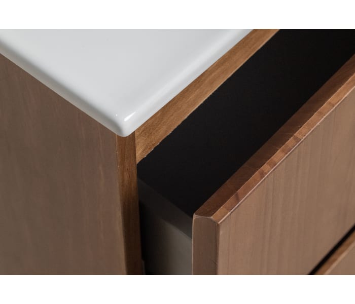 Conjunto de mueble de baño madera maciza Bruntec Alpes 17 Detalle 5