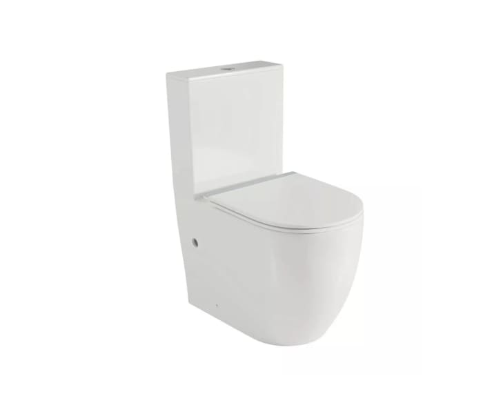 Pack inodoro + bidé Fossil Natura blanco mate Detalle 2