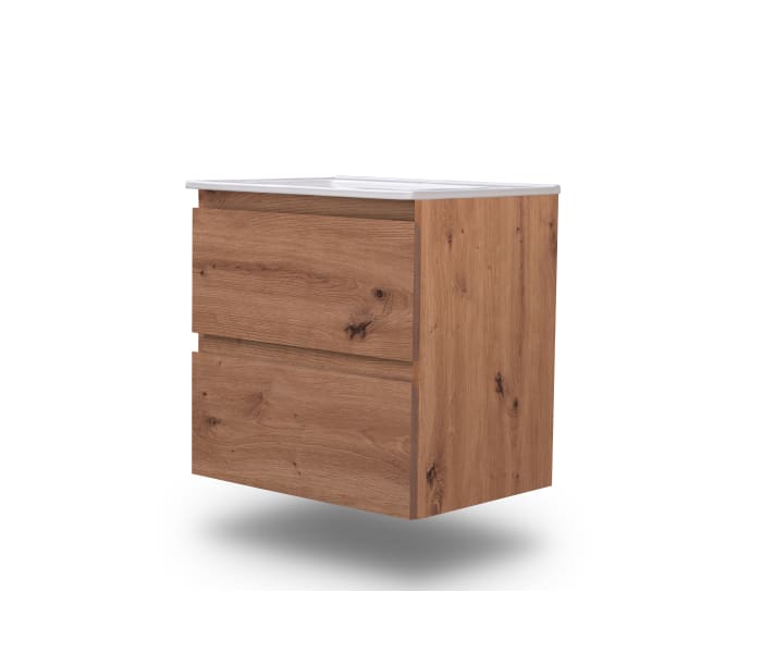 Conjunto de mueble de baño pequeño Bruntec Nivo 2 cajones suspendido Principal 0