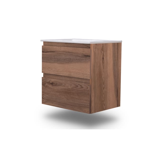 Conjunto de mueble de baño pequeño Bruntec Nivo 2 cajones suspendido Principal 2
