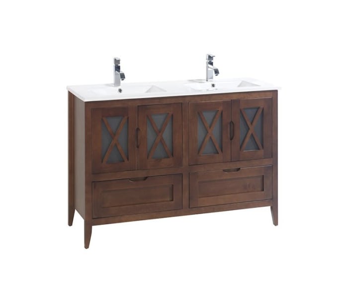 Conjunto mueble de baño rústico Bruntec Kai Detalle 3