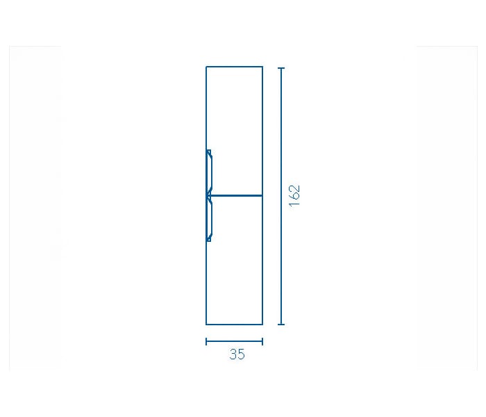 Columna de baño Royo Wave Croquis 7