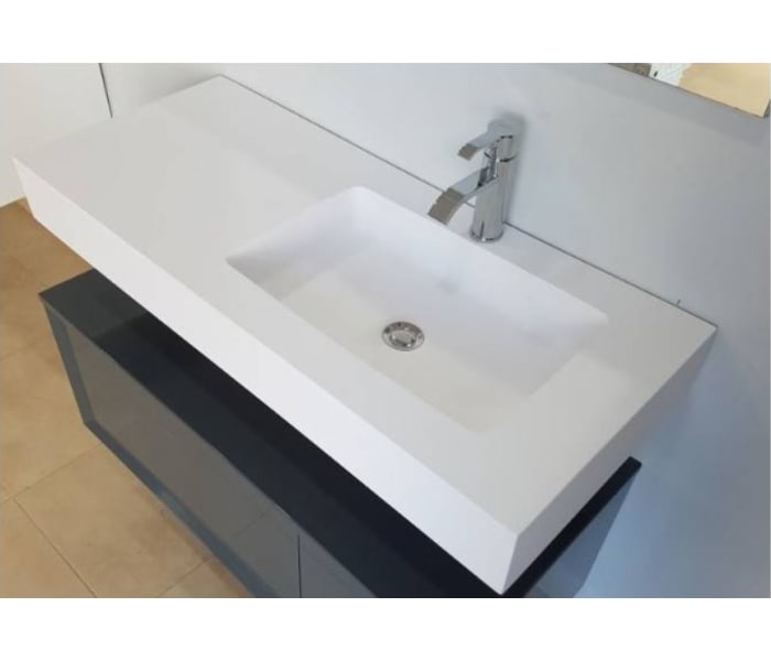 Lavabo suspendido Bruntec Formas Detalle 1