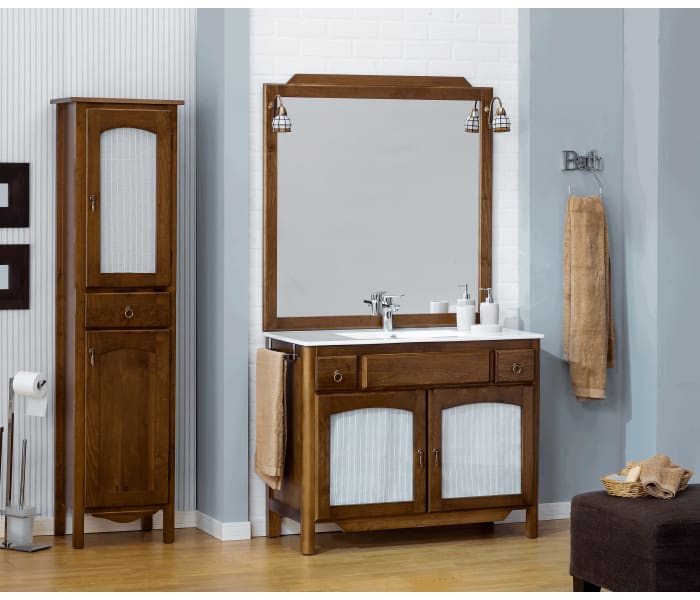 Conjunto mueble de baño rústico Bruntec  Córdoba Principal 0