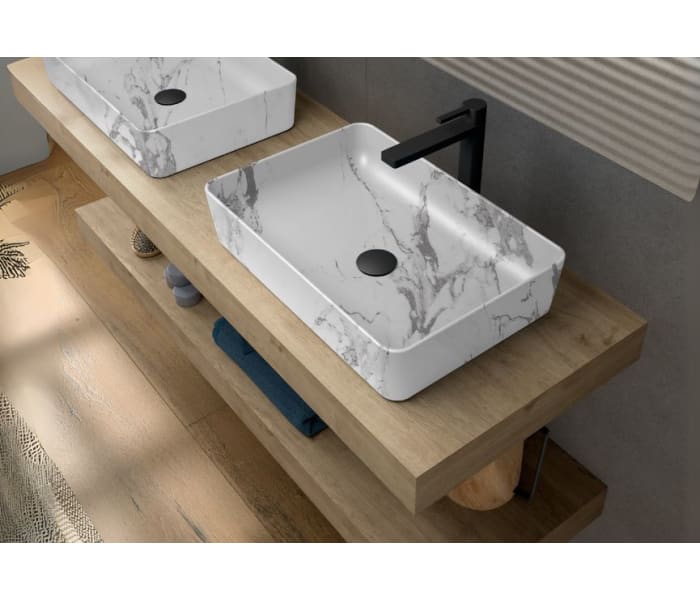 Lavabo sobre encimera Coycama Curazao Detalle 3