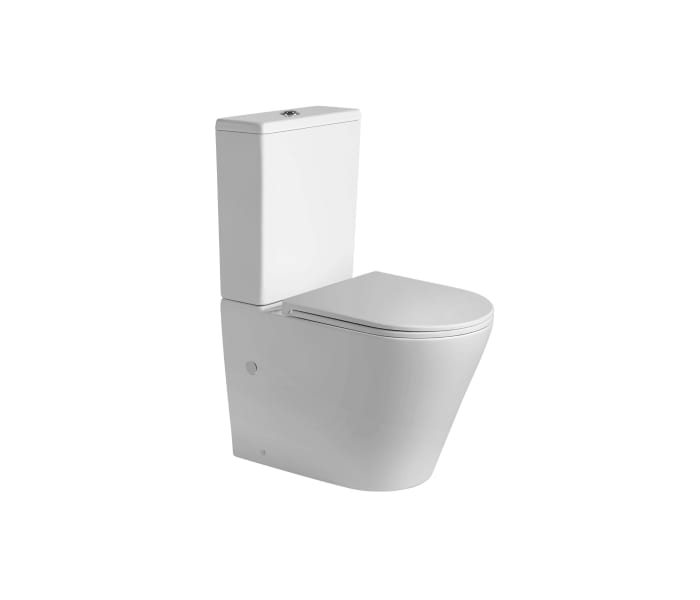 Pack inodoro mate + cisterna + bidé Bruntec Lisboa Detalle 1