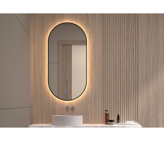 Espejo de baño con luz LED Bruntec Portia Principal 4