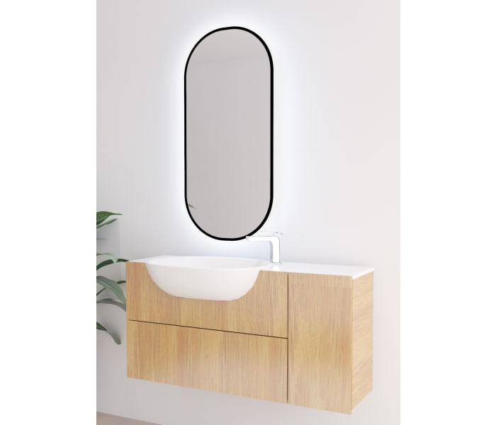 Espejo de baño con luz LED Bruntec Portia Principal 5