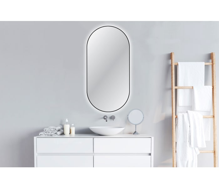Espejo de baño con luz LED Bruntec Portia Principal 1