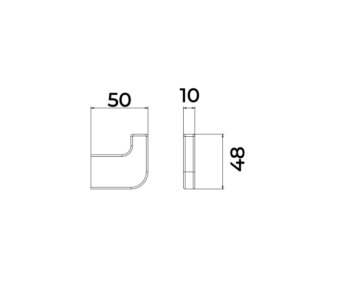 Percha de baño (2 unidades) Medimex Nova Croquis 7
