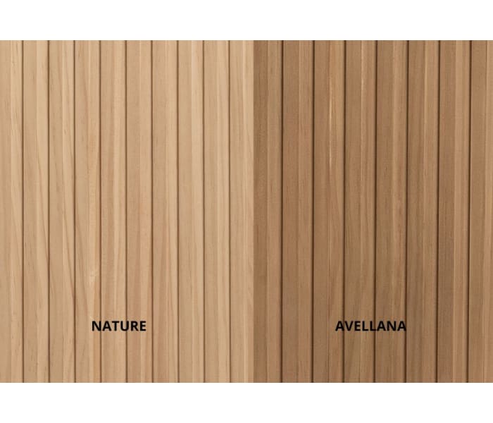 Mueble de baño con encimera de madera maciza Bruntec Alpes 15 Detalle 7