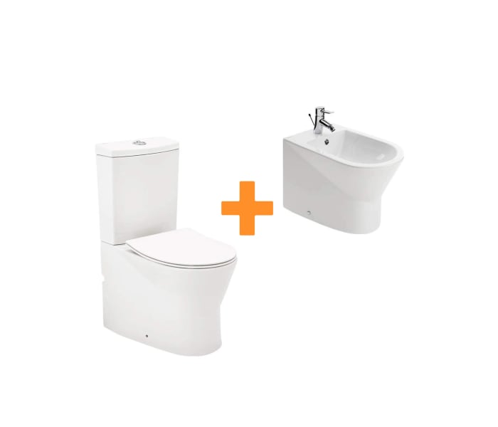 Pack inodoro + bide Unisan Sanindusa Urb.y Principal 0