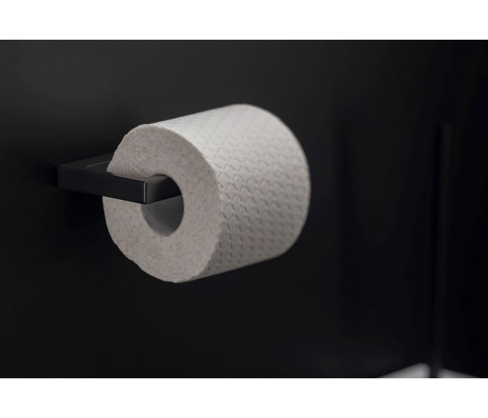 Portarrollos Papel Cocina Colgador Pared Estilo Rústico Madera 34 cm