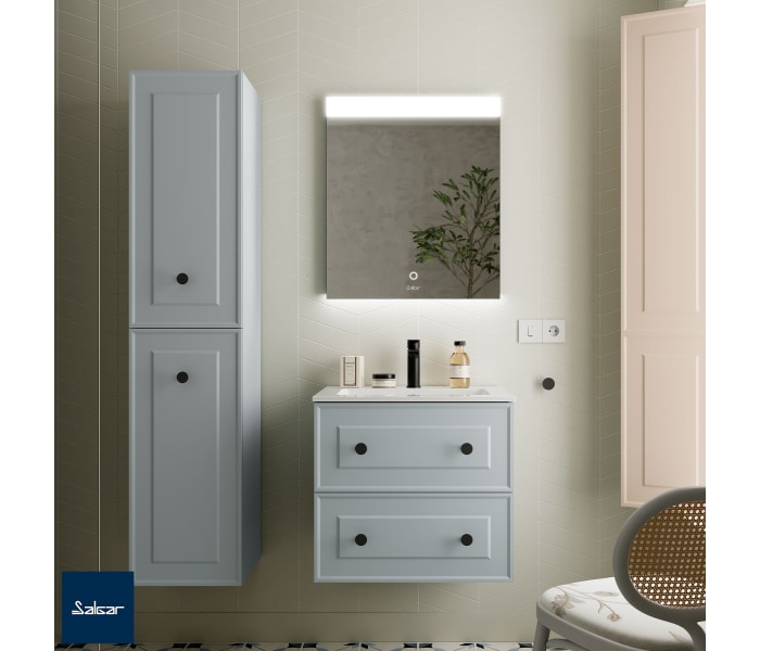 Mueble columna auxiliar para el baño RENOIR de Salgar