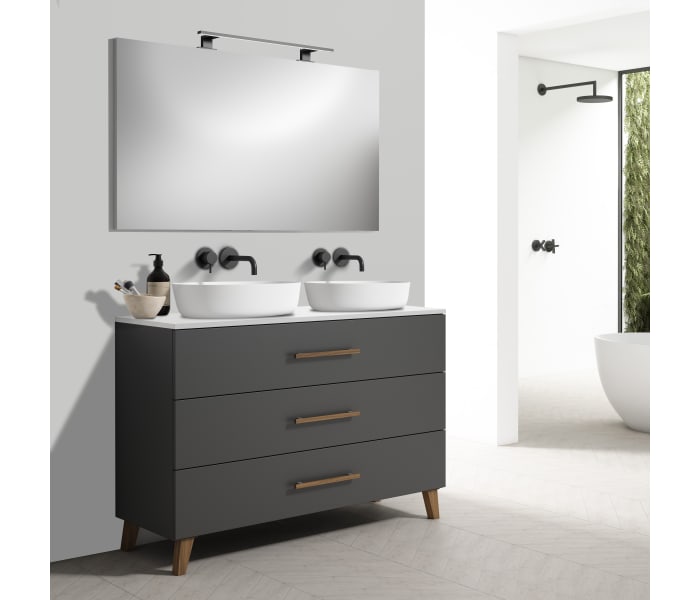 Mueble de baño con encimera de resina Bruntec Gaia Principal 0