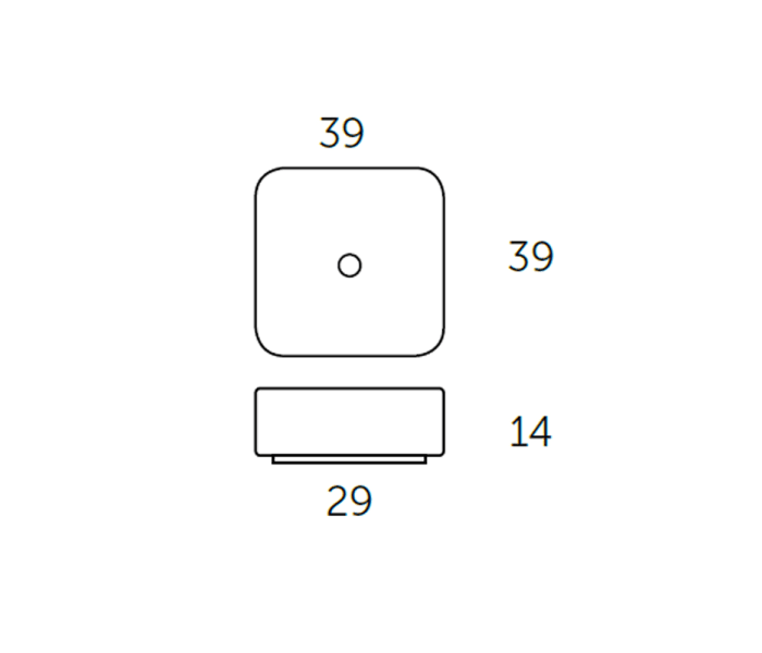 Lavabo sobre encimera Bruntec Sei Croquis 2