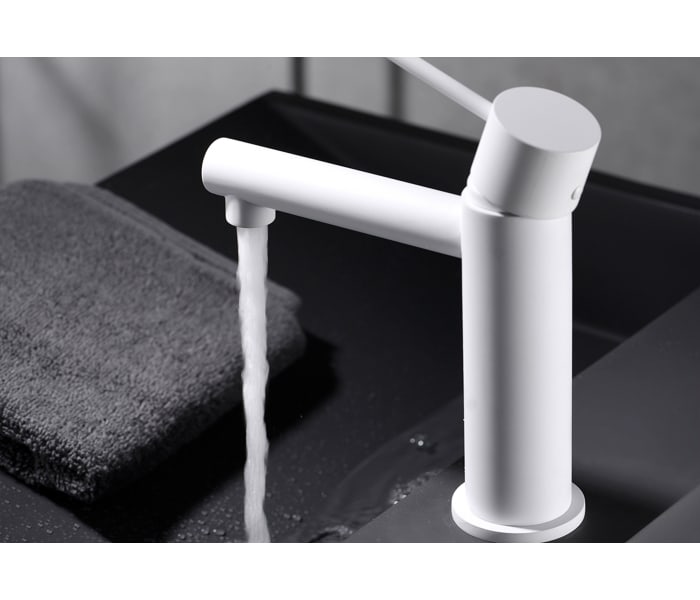 Pack Grifo de lavabo Imex Milos + Válvula click-clack Ambiente 6