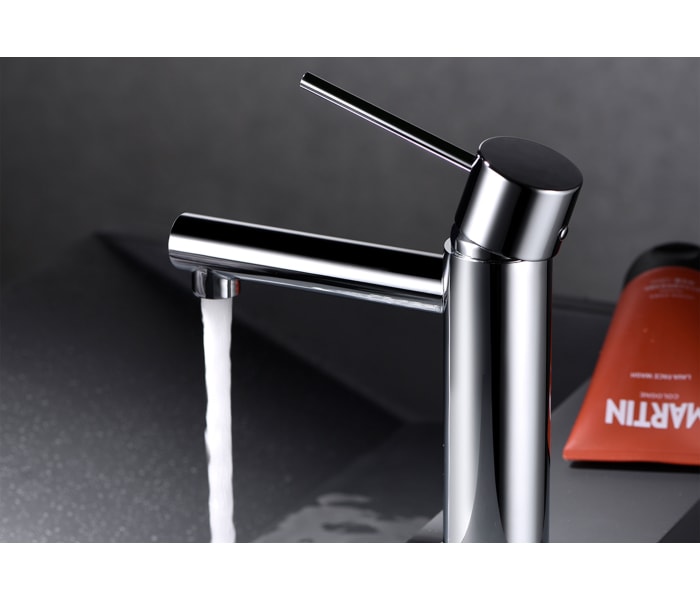 Pack Grifo de lavabo Imex Milos + Válvula click-clack Ambiente 7