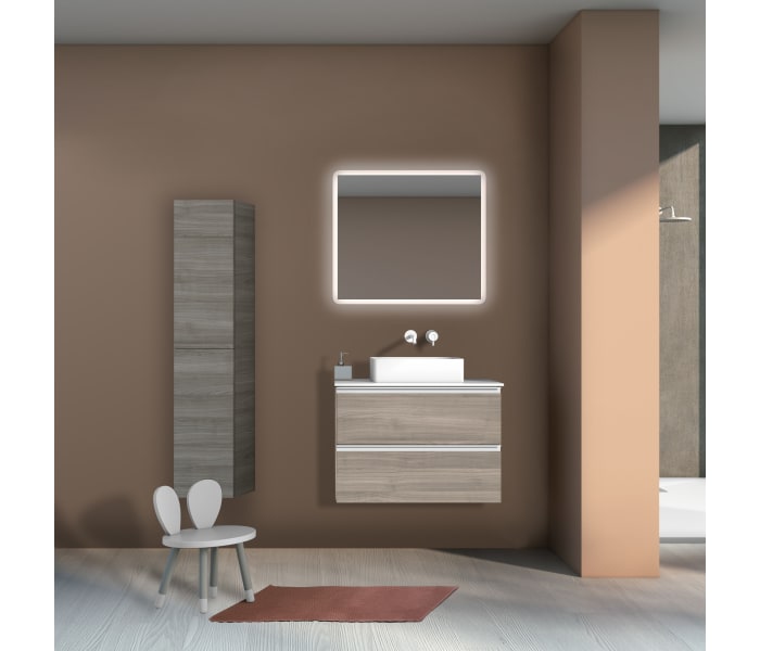 Mueble de baño con encimera de madera Royo Vida Principal 0