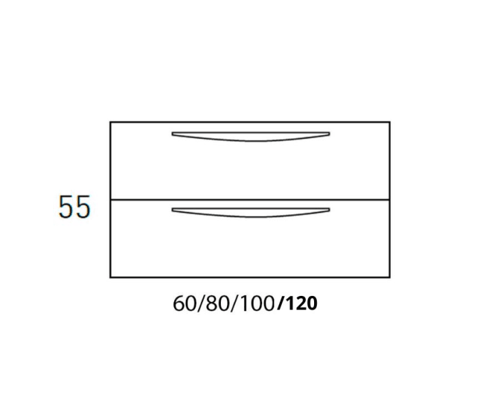 Mueble de baño Viso Arco Croquis 14