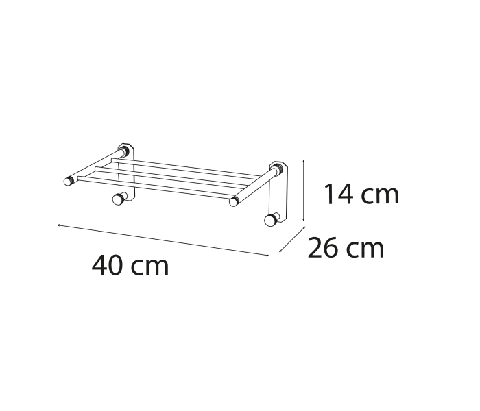 Toallero de baño Mediterranea de baño Intro Croquis 1