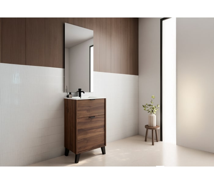 Conjunto mueble de baño fondo reducido 35.5 cm Midi Visobath Principal 0