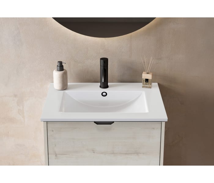 Conjunto mueble de baño fondo reducido 35.5 cm Midi Visobath Detalle 14