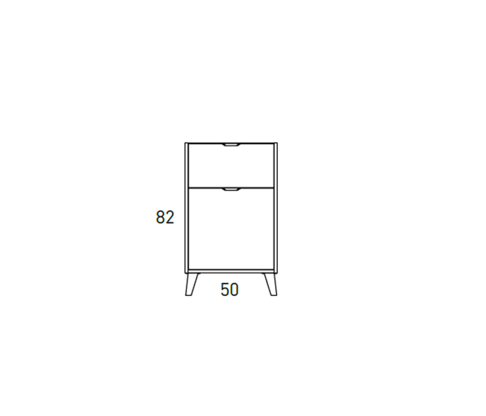Conjunto mueble de baño fondo reducido 35.5 cm Midi Visobath Croquis 17