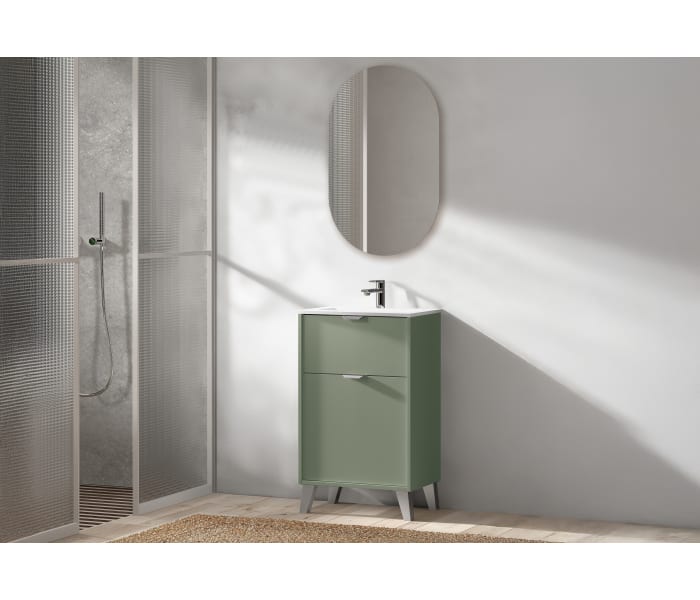 Conjunto mueble de baño fondo reducido 35.5 cm Midi Visobath Principal 6