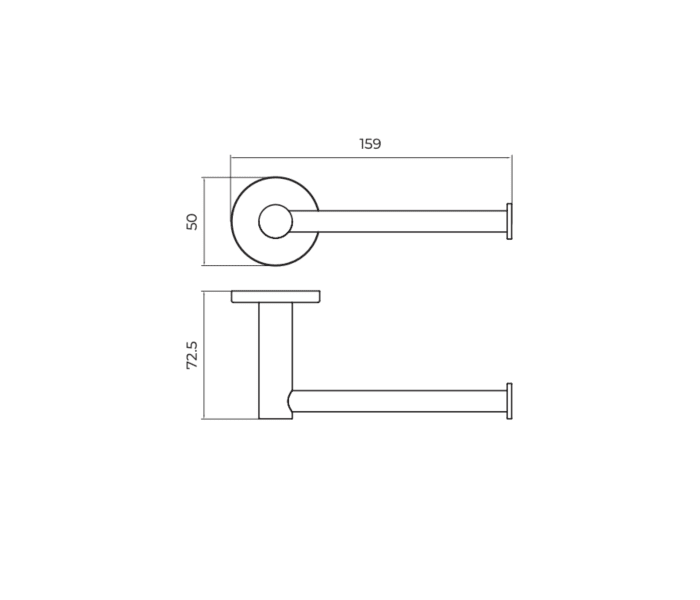 Conjunto de accesorios de baño Medimex Essential Croquis 8