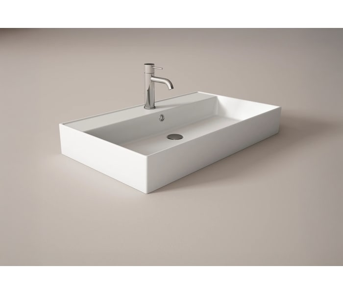 Lavabo encastrado 12 cm alto Visobath Lila Principal 0