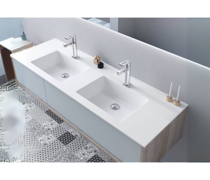 Lavabo encastrado Bruntec Tabac Principal 0