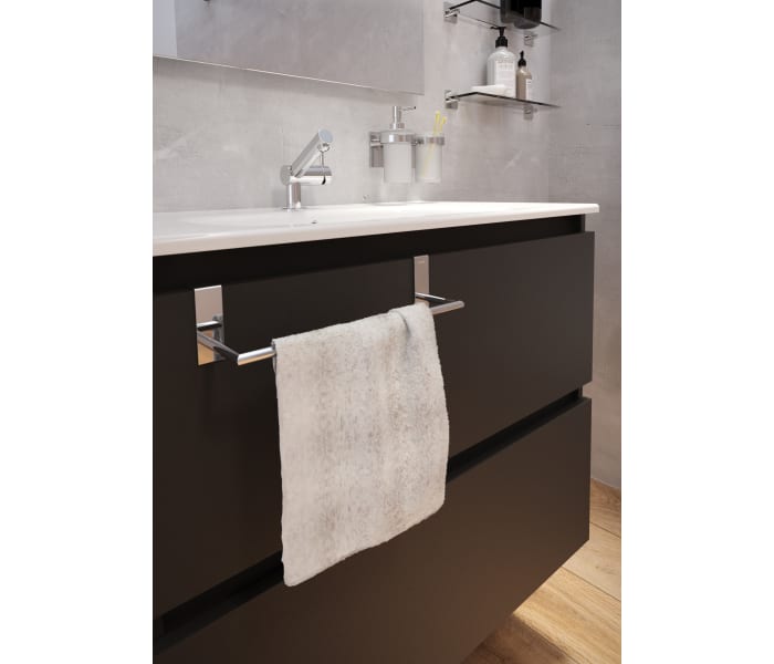 Colgador para mueble de baño Stick blanco de Bath+