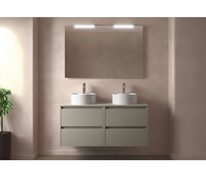 Mueble de baño con encimera de madera Salgar Noja Principal 9