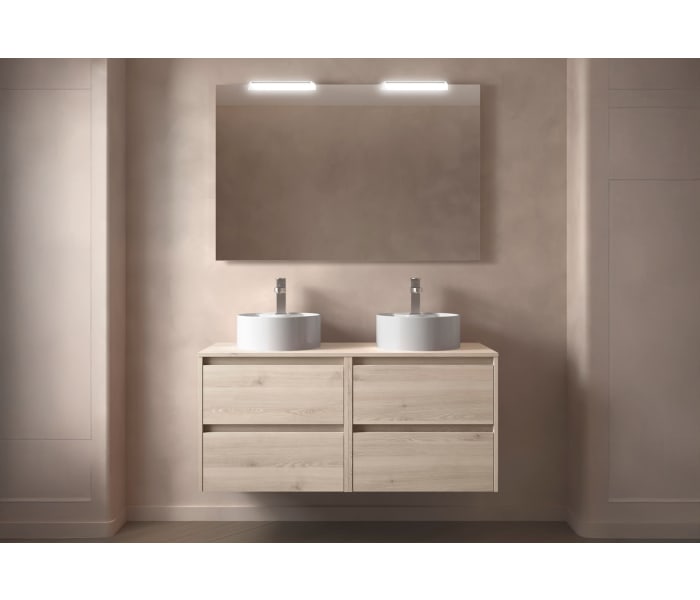 Mueble de baño con encimera de madera Salgar Noja Principal 1