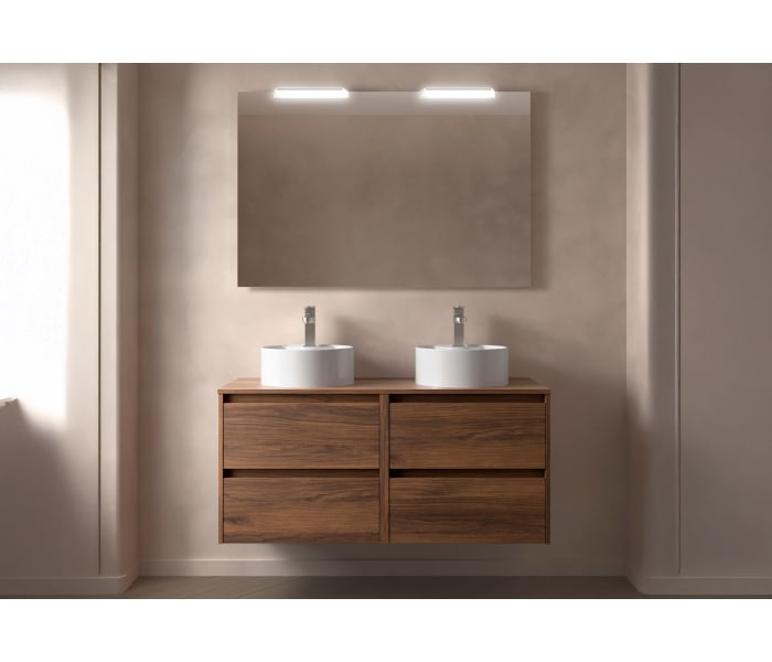 Mueble de baño con encimera de madera Salgar Noja Principal 3